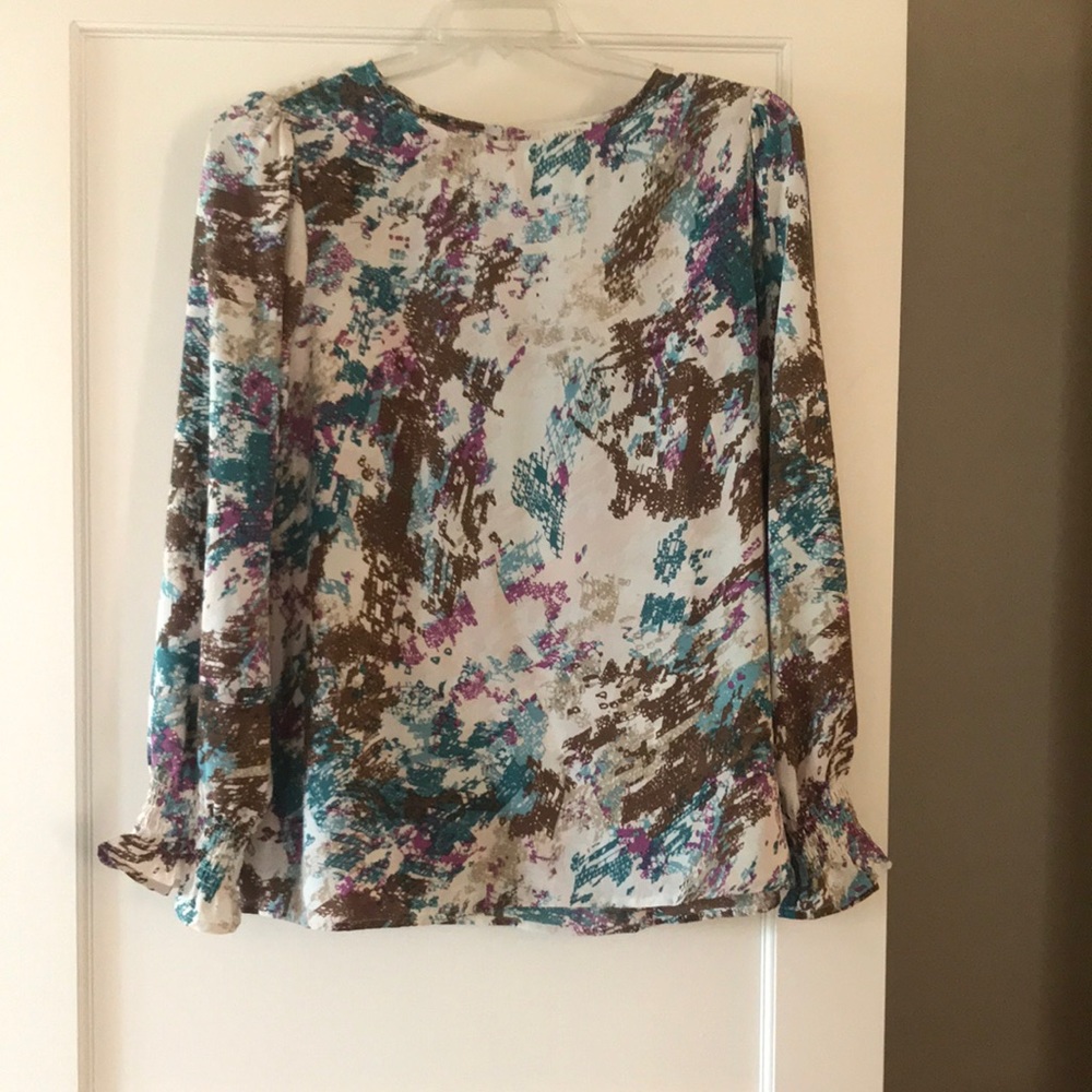 Beautiful Jodifil multicolored top. Tags off But never worn.